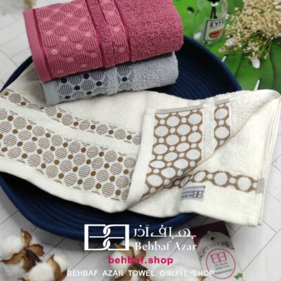 حوله دستی امرالد بهباف اذر 40در80 سانتی متر