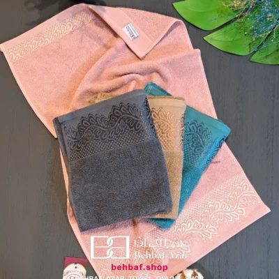 حوله دستی ورونا بهباف اذر 40در80 سانت